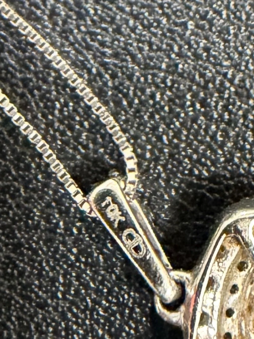 Diamond Halo Square Pendant Necklace - 10K White Gold. 1/3-1/2 tcw.